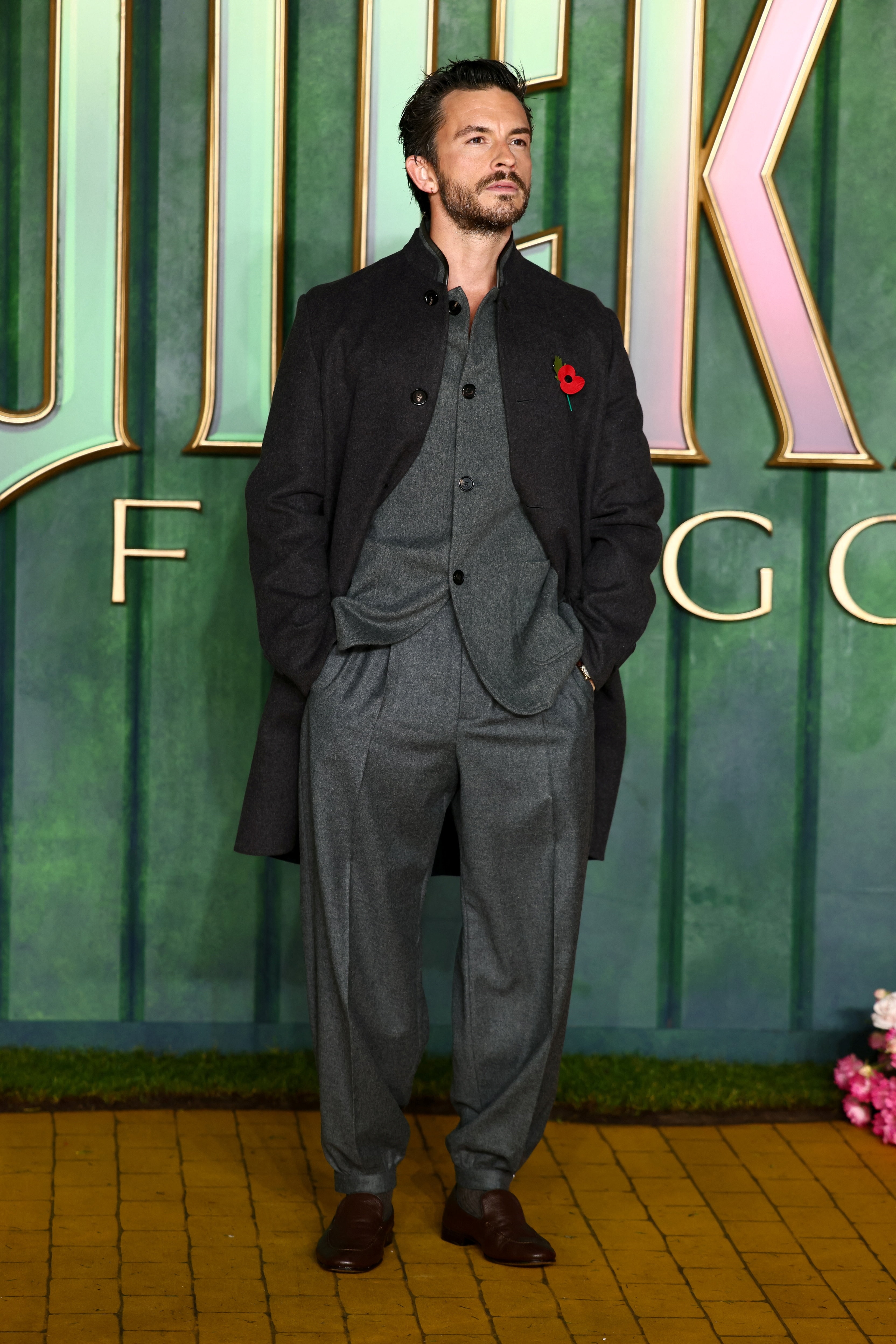 His latest look is a masterclass in winter layering. His latest look is a masterclass in winter layering.
