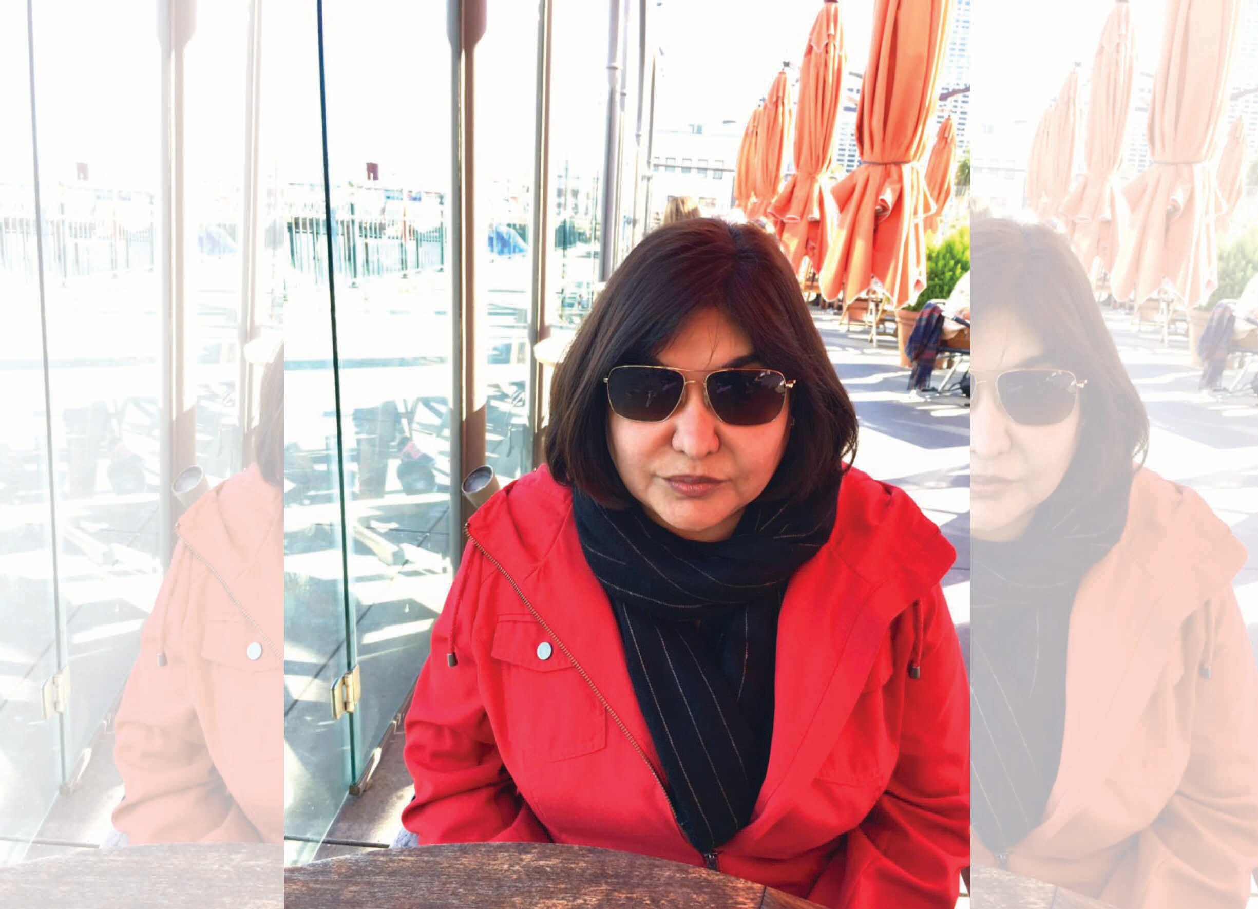 A short jacket in silver or red is perfect when you want to insert a bit of pizazz into your day look. (IMAGES COURTESY SEEMA GOSWAMI) A short jacket in silver or red is perfect when you want to insert a bit of pizazz into your day look. (IMAGES COURTESY SEEMA GOSWAMI)