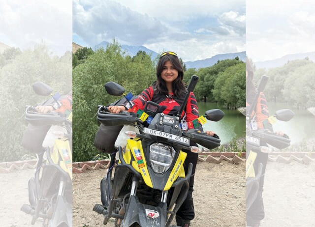 Cherry Bhidola says planning is survival. She doesn’t ride out after sunset. Cherry Bhidola says planning is survival. She doesn’t ride out after sunset.
