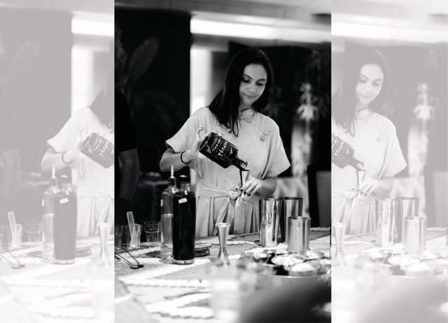 Evgenya Prazdnik says cocktails have to have a surprise element these days. Evgenya Prazdnik says cocktails have to have a surprise element these days.