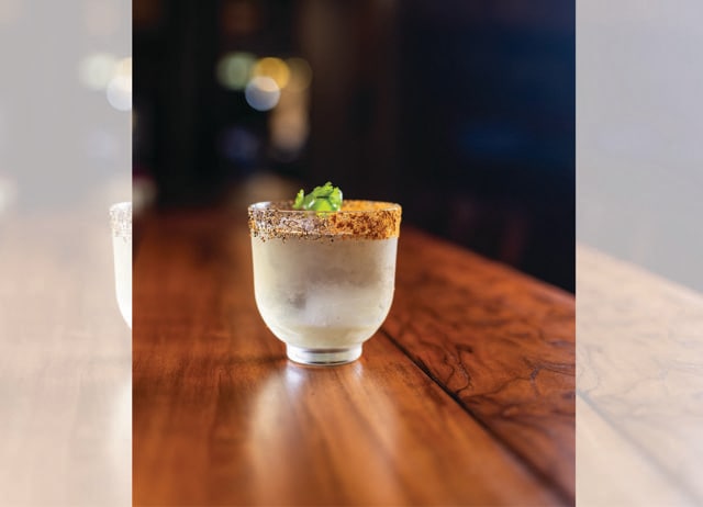 Yangdup Lama’s Maggi Point cocktail recalls the noodle-stall stops in the mountains. Yangdup Lama’s Maggi Point cocktail recalls the noodle-stall stops in the mountains.
