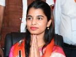 Playback singer Maithili Thakur reacts as she continues lead in the Bihar assembly election battle from Alinagar seat Playback singer Maithili Thakur reacts as she continues lead in the Bihar assembly election battle from Alinagar seat