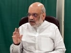 Union Home Minister Amit Shah briefs the media after an explosion in a car near the Red Fort, in Delhi on Monday. (ANI Video Grab) Union Home Minister Amit Shah briefs the media after an explosion in a car near the Red Fort, in Delhi on Monday. (ANI Video Grab)