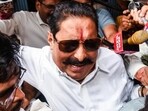 Anant Singh of the Janata Dal (United) arrested in November after the murder of a Jan Suraaj Party worker during the campaign was ahead of the Rashtriya Janata Dal’s (RJD) Veena Devi as of 12.30pm.