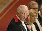 King Charles III speaks during the state banquet at Windsor Castle, Berkshire, on day one of US President Donald Trump and US first lady Melania Trump's second state visit to the UK in September 2025.