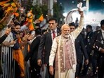Prime Minister Narendra Modi during the celebration of NDA's victory in the Bihar Assembly elections, at BJP headquarters, in New Delhi. Prime Minister Narendra Modi during the celebration of NDA's victory in the Bihar Assembly elections, at BJP headquarters, in New Delhi.