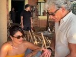 Priyanka Chopra visited Pousada by the Beach in Goa. Priyanka Chopra visited Pousada by the Beach in Goa.