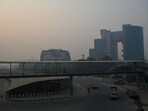 With temperatures stable and enforcement intensified, agencies said targeted action on dust, traffic and planning violations will be prioritised in the coming days. (Parveen Kumar/HT) With temperatures stable and enforcement intensified, agencies said targeted action on dust, traffic and planning violations will be prioritised in the coming days. (Parveen Kumar/HT)