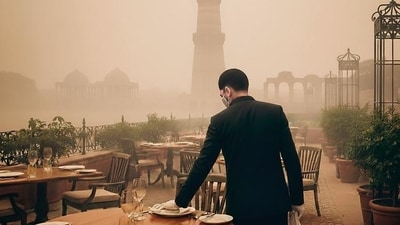Restaurateurs across the Capital are reporting a clear dip in demand for outdoor tables, prompting a rapid change to make indoor dining more appealing (Photo: Gemini AI(for representational purpose only)) Restaurateurs across the Capital are reporting a clear dip in demand for outdoor tables, prompting a rapid change to make indoor dining more appealing (Photo: Gemini AI(for representational purpose only))
