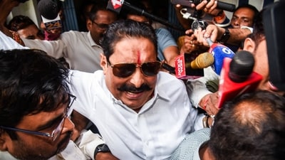Anant Kumar Singh, who first contested from the Mokama assembly constituency in 2005, has held the seat for four consecutive terms. (ANI) Anant Kumar Singh, who first contested from the Mokama assembly constituency in 2005, has held the seat for four consecutive terms. (ANI)