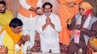 Jan Suraaj Party founder Prashant Kishor on a temple visit during the election campaign in Bihar. (ANI File Photo) Jan Suraaj Party founder Prashant Kishor on a temple visit during the election campaign in Bihar. (ANI File Photo)