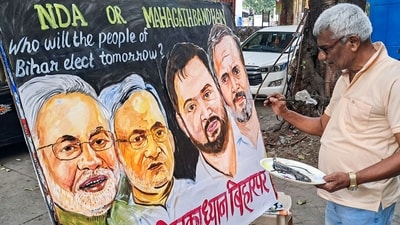 Bihar Chunav Results Live: NDA takes early lead over Mahagathbandhan as ECI early trends pour in Bihar Chunav Results Live: NDA takes early lead over Mahagathbandhan as ECI early trends pour in