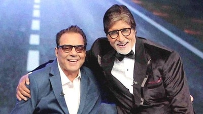 Amitabh Bachchan has worked with Dharmendra on several films including Sholay. Amitabh Bachchan has worked with Dharmendra on several films including Sholay.
