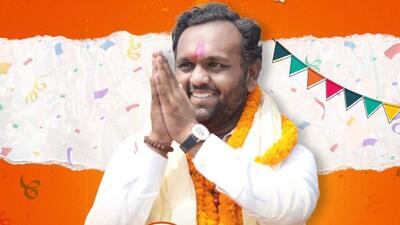 BJP’s Jay Dholakia won the Nuapada assembly bypoll. (BJP Odisha)
