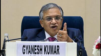 Chief Election Commissioner Gyanesh Kumar addresses a press conference to announce the rollout of the second phase of the Special Intensive Revision to update electoral rolls across 12 states and Union Territories at Vigyan Bhawan, in New Delhi on October 27. (ANI) Chief Election Commissioner Gyanesh Kumar addresses a press conference to announce the rollout of the second phase of the Special Intensive Revision to update electoral rolls across 12 states and Union Territories at Vigyan Bhawan, in New Delhi on October 27. (ANI)