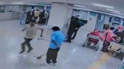 Convicted of raping and murdering a four-year-old girl, Sonu Singh, 29, managed to slip out of the handcuffs, pushed a jail warden and easily fled the hospital premises on foot (HT) Convicted of raping and murdering a four-year-old girl, Sonu Singh, 29, managed to slip out of the handcuffs, pushed a jail warden and easily fled the hospital premises on foot (HT)
