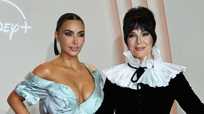Ray J accused Kim Kardashian and Kris Jenner of peddling false stories regarding his 2003 sex tape with the SKIMS founder. (AFP) Ray J accused Kim Kardashian and Kris Jenner of peddling false stories regarding his 2003 sex tape with the SKIMS founder. (AFP)