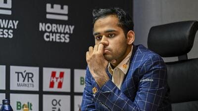 File image of Arjun Erigaisi. (AP) File image of Arjun Erigaisi. (AP)