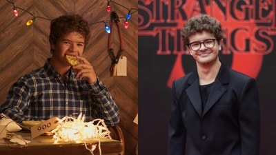 Gaten Matarazzo essays the role of Dustin Henderson who suffers from a cleidocranial dysplasia. He is the third boy of the lead gang. He was 14 when he first joined the show and is now 23 years old. (Instagram) Gaten Matarazzo essays the role of Dustin Henderson who suffers from a cleidocranial dysplasia. He is the third boy of the lead gang. He was 14 when he first joined the show and is now 23 years old. (Instagram)