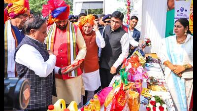 Haryana chief minister Nayab Singh Saini during an event in Sonepat on Friday. (Source: X) Haryana chief minister Nayab Singh Saini during an event in Sonepat on Friday. (Source: X)