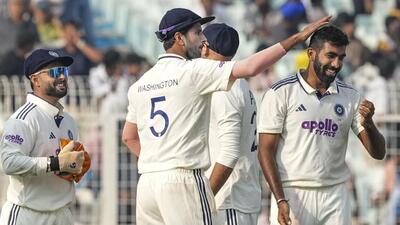 Jasprit Bumrah produced a five-wicket haul to put India in commanding position at the end of Day 1 of the first Test. (PTI) Jasprit Bumrah produced a five-wicket haul to put India in commanding position at the end of Day 1 of the first Test. (PTI)