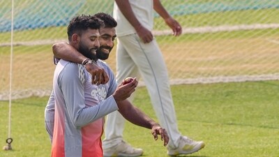 "Four spinners? What's that?" must be going through Mohammed Siraj, Jasprit Bumrah's mind (PTI) "Four spinners? What's that?" must be going through Mohammed Siraj, Jasprit Bumrah's mind (PTI)