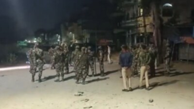 Police said the BSP candidate’s supporters accused election officials of trying to manipulate the outcome. Ramgarh is the only seat in Bihar that was won by the BSP (PTI Videograb) Police said the BSP candidate’s supporters accused election officials of trying to manipulate the outcome. Ramgarh is the only seat in Bihar that was won by the BSP (PTI Videograb)