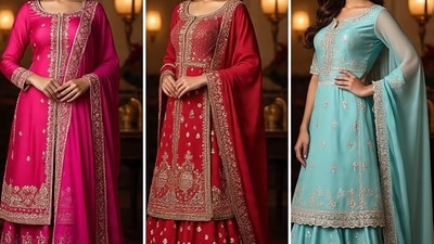 anarkali suits (AI Generated) anarkali suits (AI Generated)