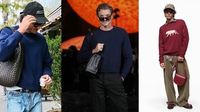 Alpha males are making a case for underarm bags. Alpha males are making a case for underarm bags.
