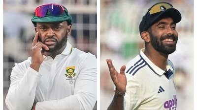 Temba Bavuma and Jasprit Bumrah Temba Bavuma and Jasprit Bumrah