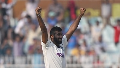 Home or away, India can always count on Jasprit Bumrah. In a team with 4 spinners, Bumrah outshone them all to claim the 16th five-wicket-haul of his Test career. (AFP) Home or away, India can always count on Jasprit Bumrah. In a team with 4 spinners, Bumrah outshone them all to claim the 16th five-wicket-haul of his Test career. (AFP)