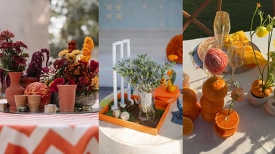 Creative and unique table decor ideas for weddings (Photos: Instagram) Creative and unique table decor ideas for weddings (Photos: Instagram)