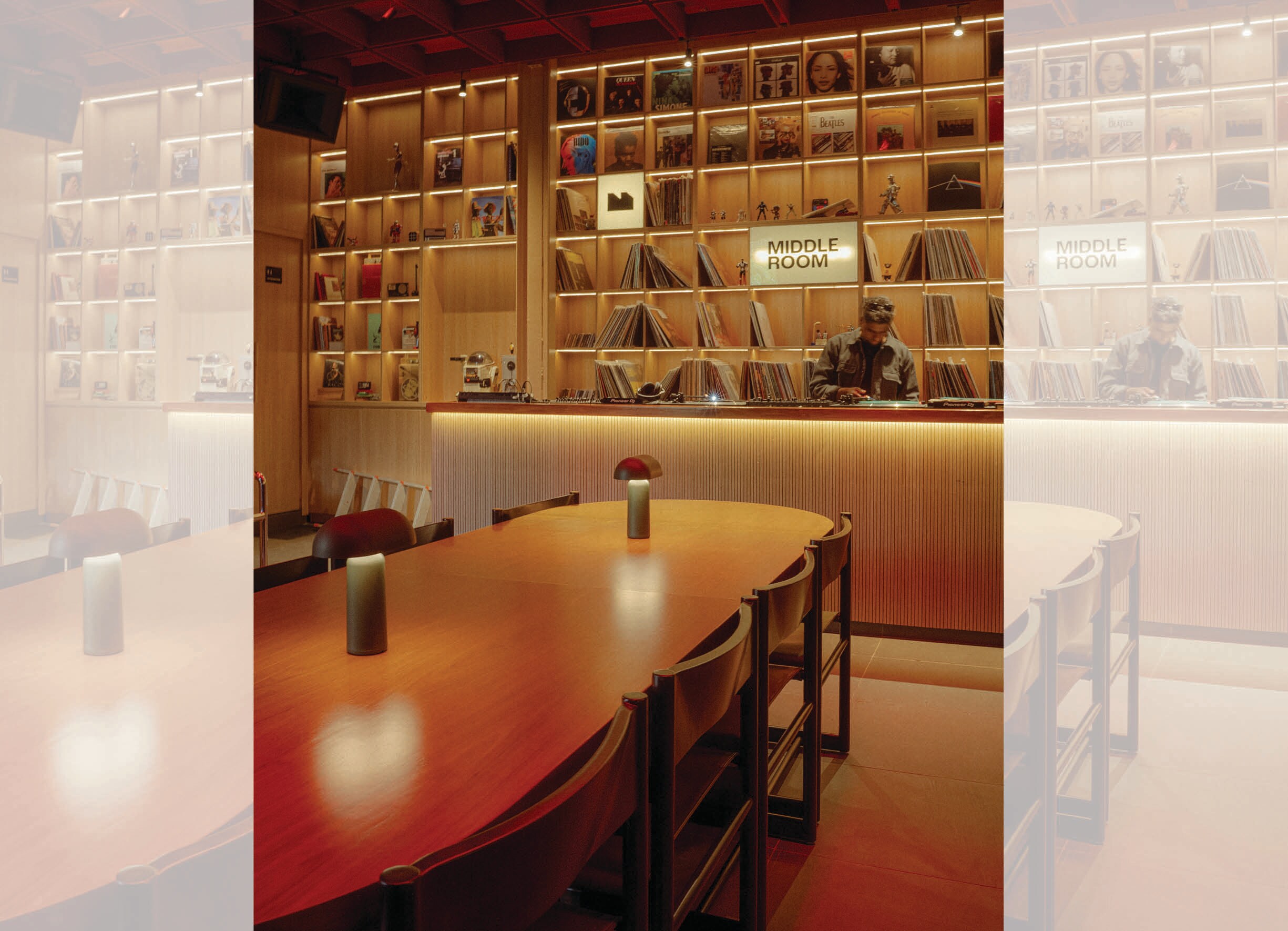 The Middle Room is a Listening Bar, which means that you go for the music rather than cocktails. The Middle Room is a Listening Bar, which means that you go for the music rather than cocktails.