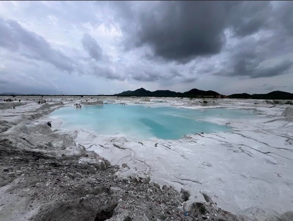 The starkly beautiful landscape of Kishangarh’s marble dump (Saurabh Sharma) The starkly beautiful landscape of Kishangarh’s marble dump (Saurabh Sharma)