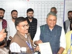 He said NDA remained a cohesive unit and the enthusiastic response of the people encouraged us from the outset. (Vijay Kumar Choudhary | Official X account)