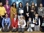 Rustam Giansh Singh secured first place, winning a smartwatch and a spot in the national finals in Mumbai (Manish?HT) Rustam Giansh Singh secured first place, winning a smartwatch and a spot in the national finals in Mumbai (Manish?HT)