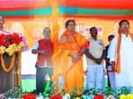 Adityanath was one of the most active and sought-after star campaigners among the BJP chief ministers. Adityanath was one of the most active and sought-after star campaigners among the BJP chief ministers.