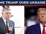 On cam: Slovak PM questions Trump's 24-hour claim about Ukraine On cam: Slovak PM questions Trump's 24-hour claim about Ukraine