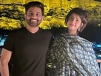 Vindhya Tiwari with Ashish Lohra in Jodhpur where they will tie a knot on November 25 Vindhya Tiwari with Ashish Lohra in Jodhpur where they will tie a knot on November 25