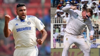 Simon Harmer recalled R Ashwin's performance vs South Africa in 2015. Simon Harmer recalled R Ashwin's performance vs South Africa in 2015.