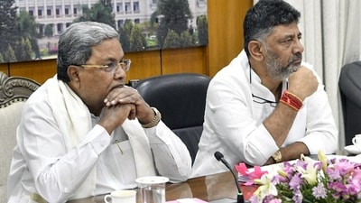 Karnataka CM Siddaramaiah and Deputy CM DK Shivakumar. (ANI) Karnataka CM Siddaramaiah and Deputy CM DK Shivakumar. (ANI)