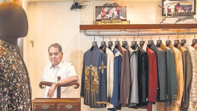 At a time when India’s noteworthy tailoring outfits traced their lineage to British cutting, Madhav Agasti was an outlier. (Hindustan Times) At a time when India’s noteworthy tailoring outfits traced their lineage to British cutting, Madhav Agasti was an outlier. (Hindustan Times)