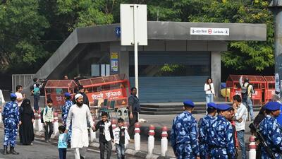 Gate number two and three at Lal Quila Metro Station are now open for commuters, DMRC said in an update shared online. (Vipin Kumar/HT) Gate number two and three at Lal Quila Metro Station are now open for commuters, DMRC said in an update shared online. (Vipin Kumar/HT)