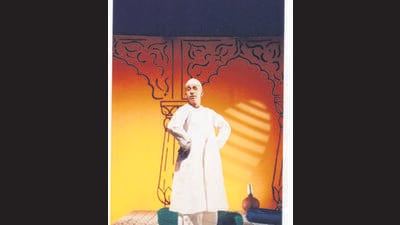 Naseeruddin Shah enacting ‘Ismat Apa ki Kalam Se’. Naseeruddin Shah enacting ‘Ismat Apa ki Kalam Se’.