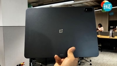 OnePlus Pad 3 is priced at Rs. 47,999 for the 12GB RAM + 256GB storage model. (Ijaj Khan - HT)