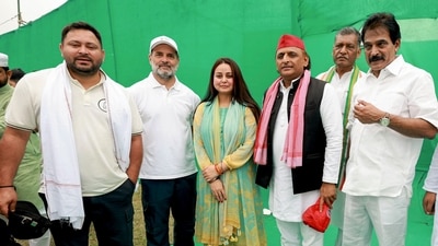 During the Bihar assembly elections, Rohini Acharya was seen campaigning for Tejashwi Yadav and the Mahagathbandhan. (PTI File) During the Bihar assembly elections, Rohini Acharya was seen campaigning for Tejashwi Yadav and the Mahagathbandhan. (PTI File)