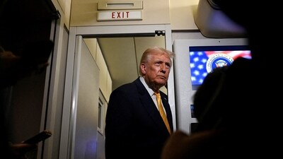 Trump has maintained that he snapped ties with Epstein nearly two decades ago and that he was not aware of the his activities. (REUTERS/Annabelle Gordon)