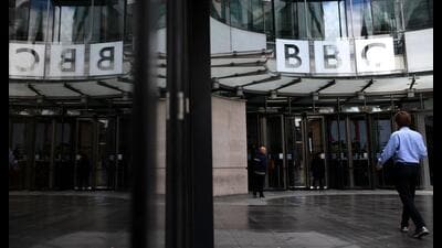 The BBC should have admitted its mistake and apologised without being forced to do so after Trump called it out and threatened to sue the Corporation. (AFP) The BBC should have admitted its mistake and apologised without being forced to do so after Trump called it out and threatened to sue the Corporation. (AFP)