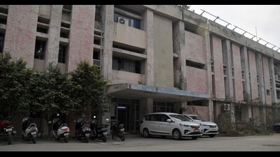 The Zone D office of the municipal corporation in Ludhiana (HT Photo) The Zone D office of the municipal corporation in Ludhiana (HT Photo)