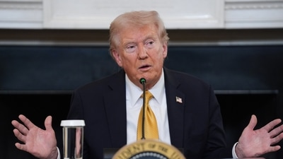 Marjorie Taylor Greene shared screenshots of her conversation with Donald Trump, but she was texting a person called Natalie. (AP) Marjorie Taylor Greene shared screenshots of her conversation with Donald Trump, but she was texting a person called Natalie. (AP)
